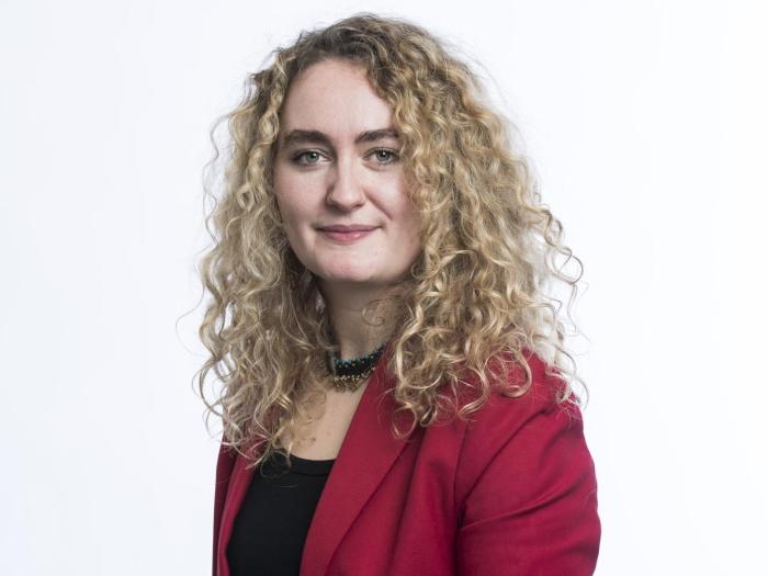 Portræt af Maria Sofie Petersen